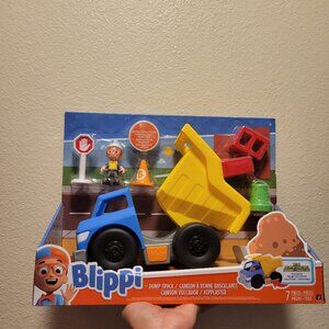 NEW! Blippi Dump Truck and Accessories Toy